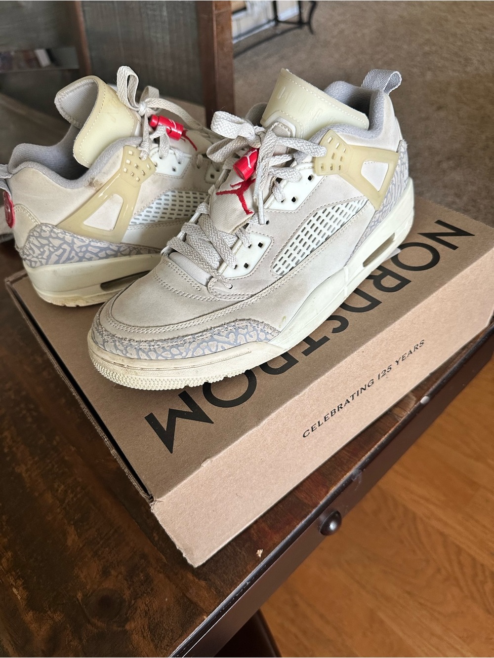 Jordan Spizike Beige/Cream Sneakers